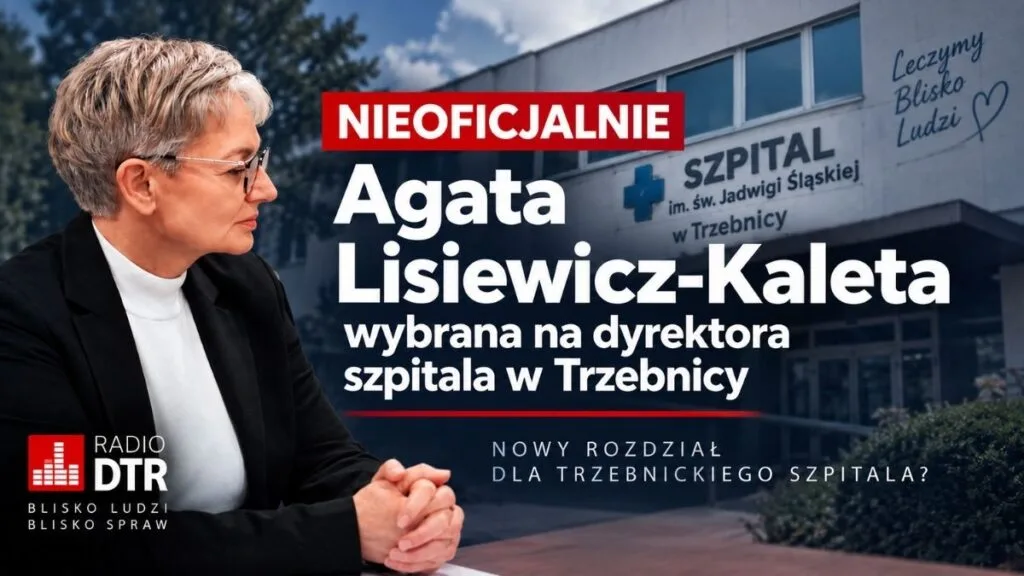Nieoficjalnie: Agata Lisiewicz-Kaleta wybrana na dyrektora szpitala w Trzebnicy