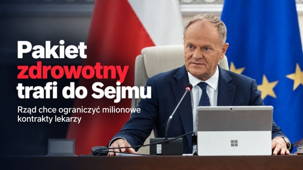 Rząd chce ograniczyć milionowe kontrakty lekarzy. Pakiet zdrowotny trafi do Sejmu