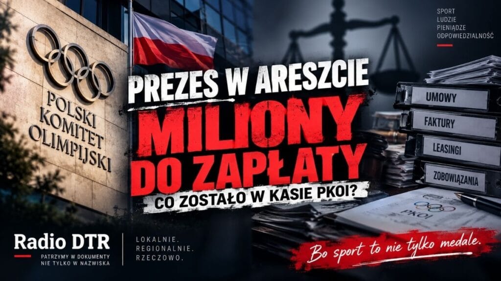 Prezes w areszcie, miliony do zapłaty. Co zostało w kasie PKOl po Radosławie Piesiewiczu?