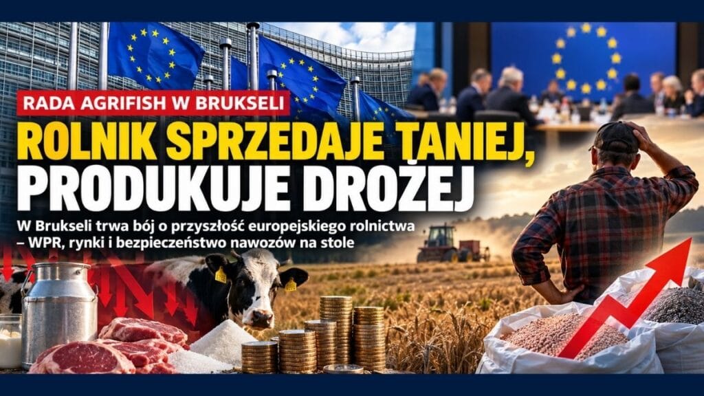 Rolnik sprzedaje taniej, produkuje drożej. W Brukseli zaczyna się bój o przyszłość europejskiego rolnictwa