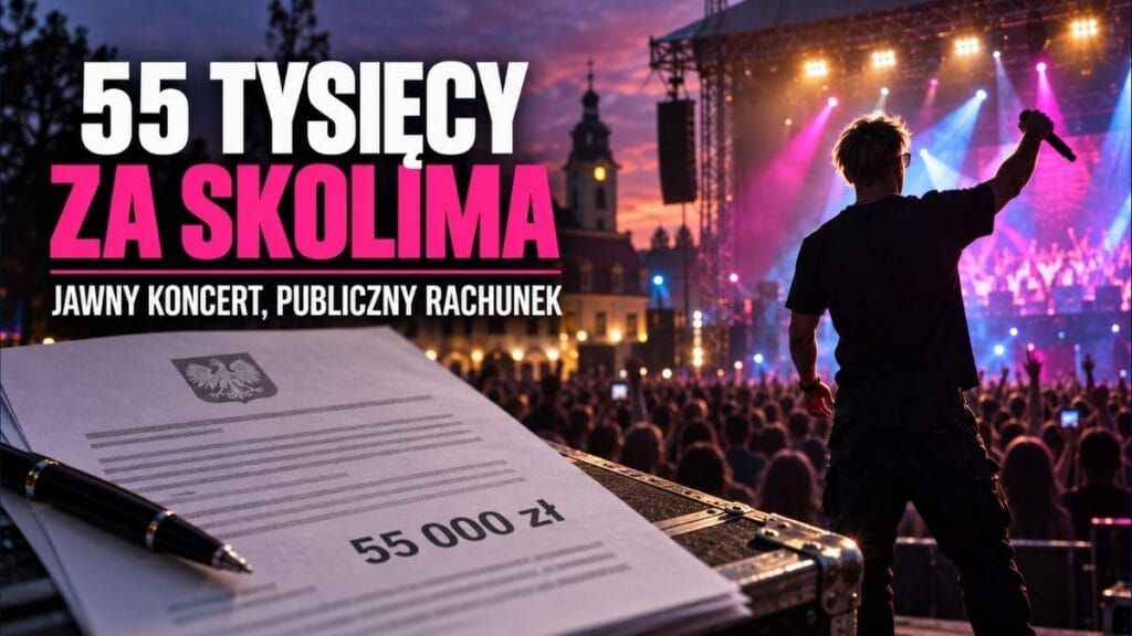 55 tysięcy za koncert Skolima. Dużo, mało, a może najważniejsze jest to, że kwota jest jawna?