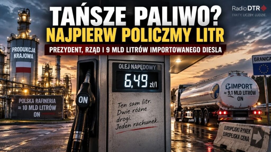 Paliwo tańsze o 2,60 zł? Jest problem, którego nie widać przy dystrybutorze