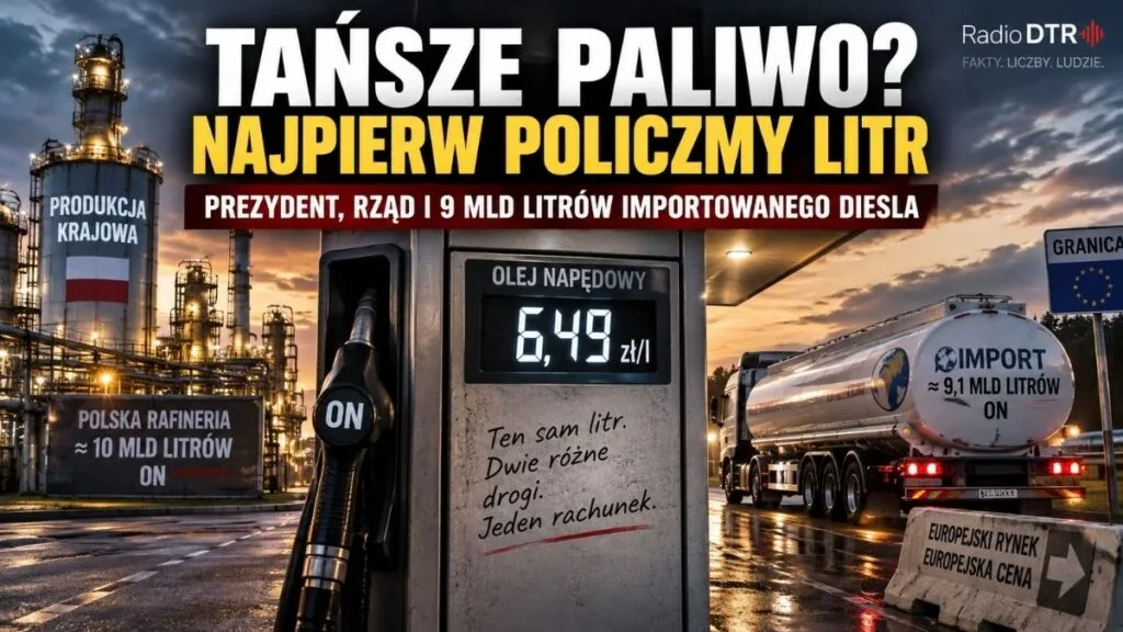 Paliwo tańsze o 2,60 zł? Jest problem, którego nie widać przy dystrybutorze