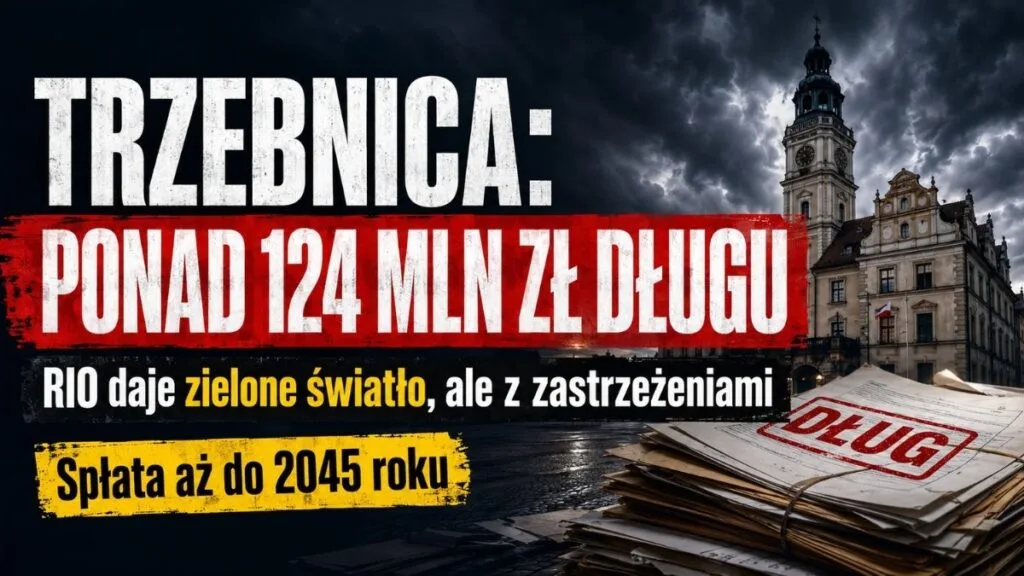 Trzebnica z długiem ponad 124 mln zł. RIO daje zielone światło, ale stawia warunki