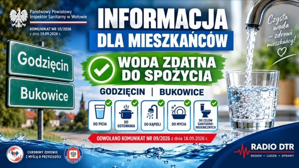 Informacja dla mieszkańców Godzięcina i Bukowic