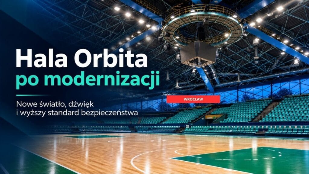 Hala Orbita we Wrocławiu rozpoczyna sezon 2026/27 po dużej modernizacji.