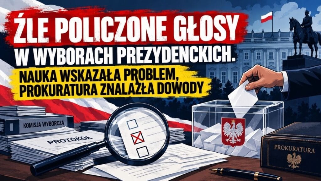 Źle policzone głosy w wyborach prezydenckich. Nauka wskazała problem, prokuratura znalazła dowody
