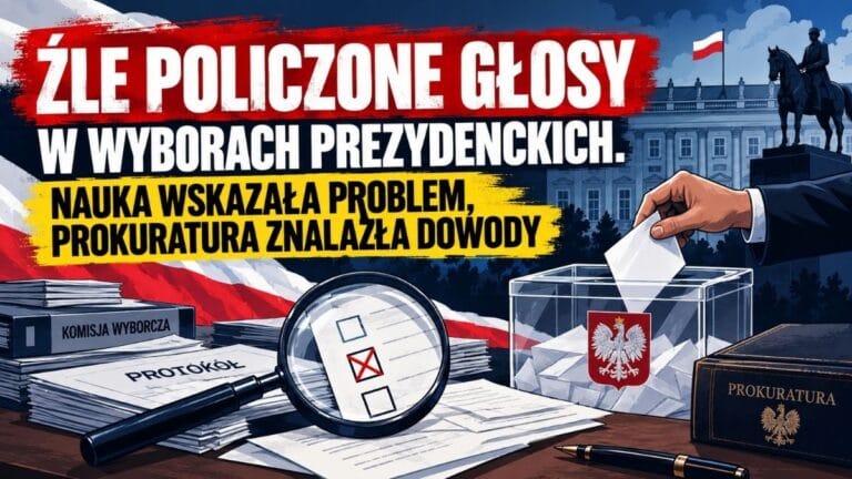 Źle policzone głosy w wyborach prezydenckich. Nauka wskazała problem, prokuratura znalazła dowody