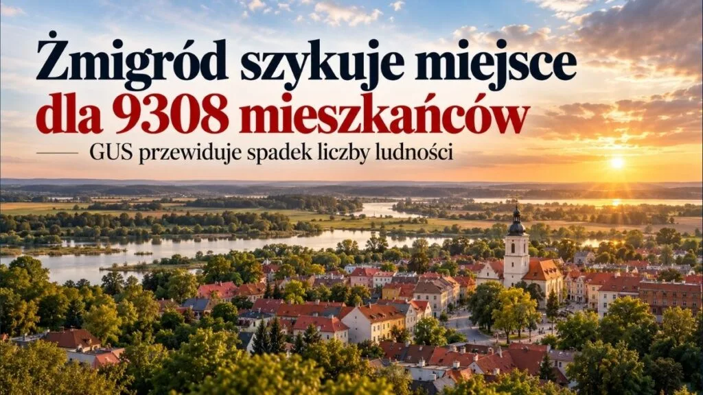 Żmigród przygotował miejsce dla 9308 mieszkańców. GUS przewiduje, że mieszkańców będzie ubywać