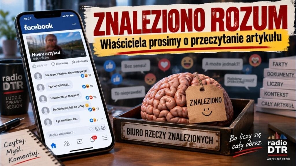 Znaleziono rozum. Właściciela prosimy o przeczytanie artykułu