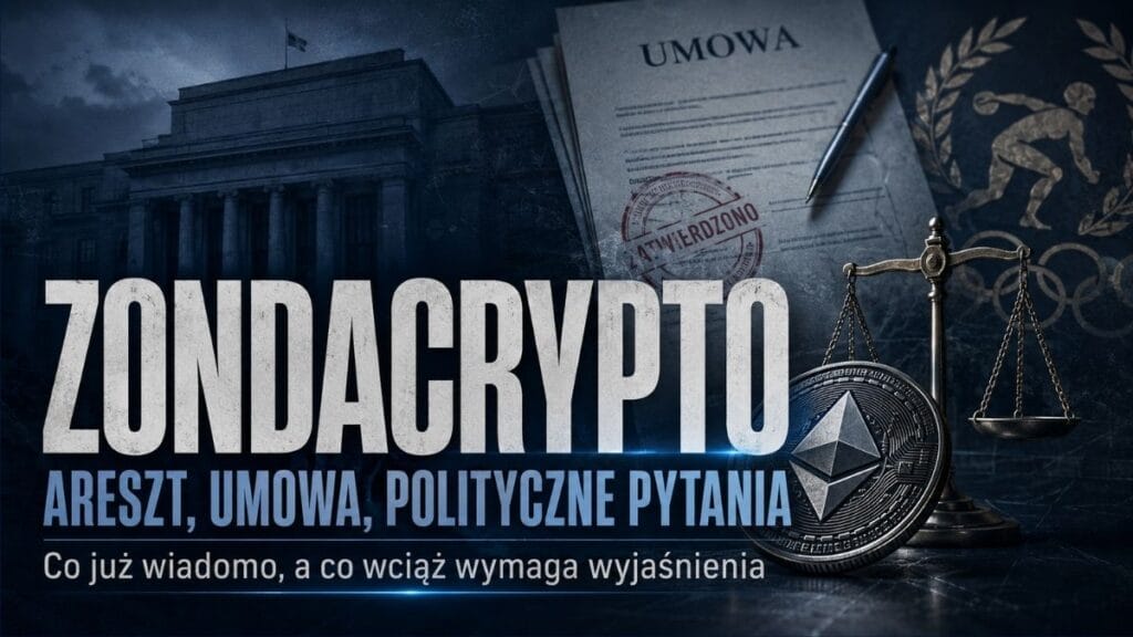 Zondacrypto: areszt, ujawniona umowa PKOl i coraz więcej polityki. Co zmieniło się od naszej ostatniej publikacji?