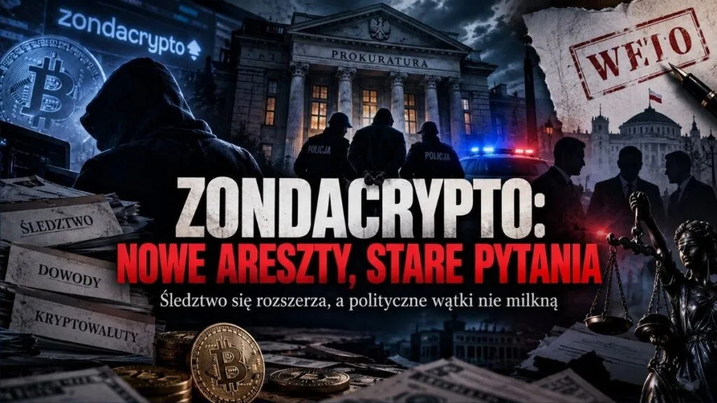 Zondacrypto: trzy kolejne areszty, polityczne pieniądze i weto, które pozostało w mocy. Co wydarzyło się od naszego ostatniego tekstu?