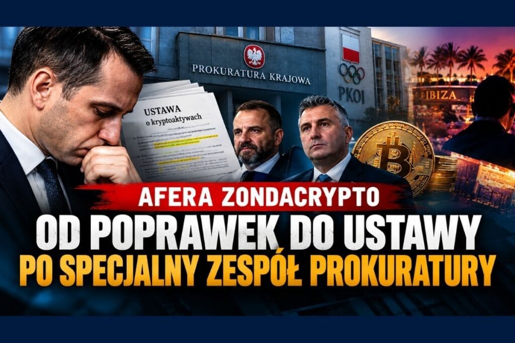 Zondacrypto po tygodniu: Moskal się zawiesza, prokuratura bada przeciek, a śledztwo przejmuje specjalny zespół