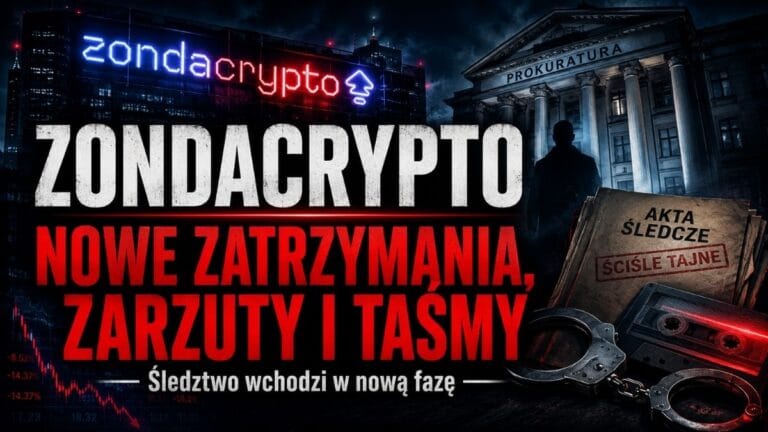 Zondacrypto: trzy nowe zatrzymania, zarzuty i taśmy w prokuraturze. Sprawa coraz mocniej łączy się z zaginięciem Sylwestra Suszka
