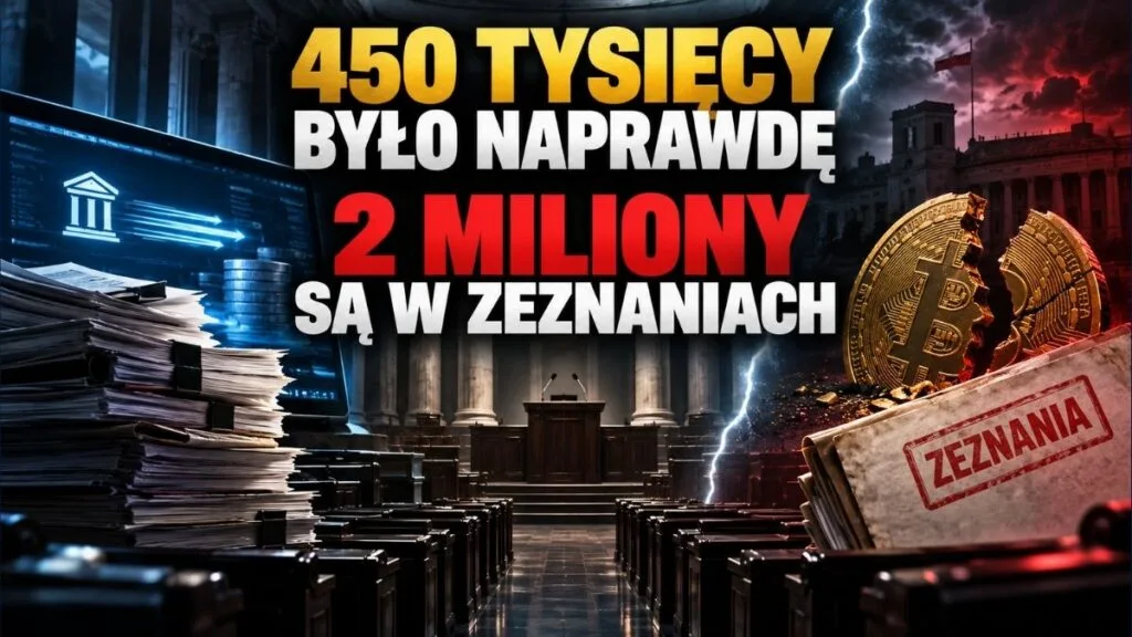 450 tysięcy było naprawdę. Dwa miliony są w zeznaniach. Ziobro, Zondacrypto i kryptobomba w Sejmie