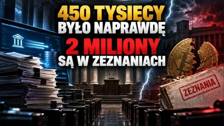 450 tysięcy było naprawdę. Dwa miliony są w zeznaniach. Ziobro, Zondacrypto i kryptobomba w Sejmie