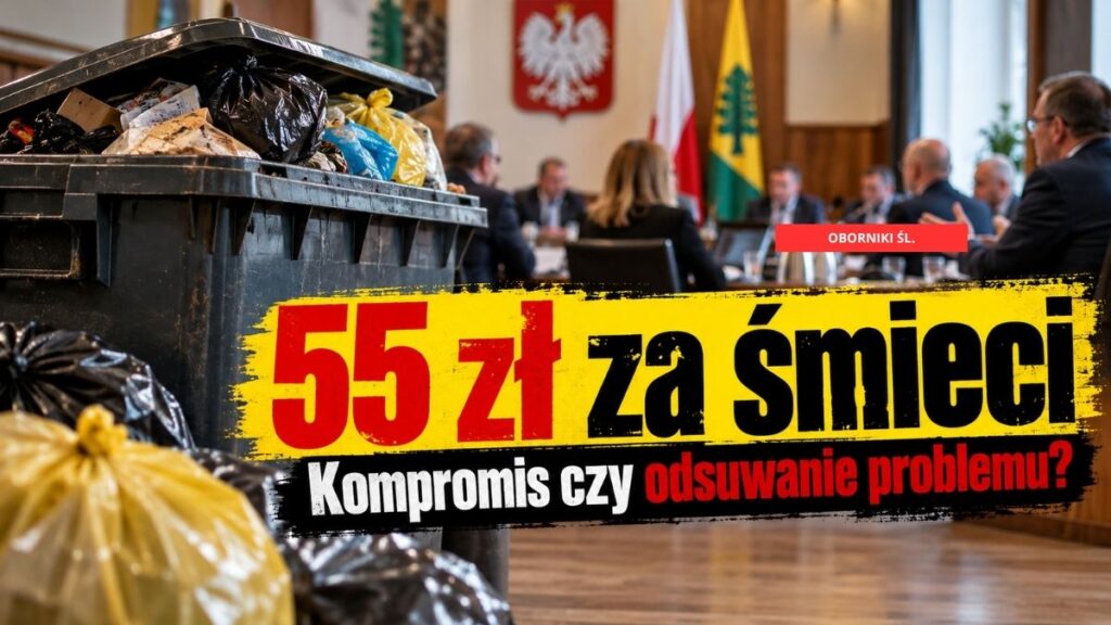 Komisja śmieciowa: 55 złotych i udawany kompromis. W Obornikach Śląskich łatwiej podnieść opłaty, niż znaleźć oszczędności?