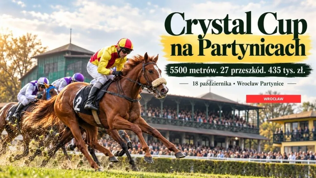 Crystal Cup 2026 na Partynicach. 5500 metrów, 27 przeszkód i 435 tysięcy złotych w puli nagród