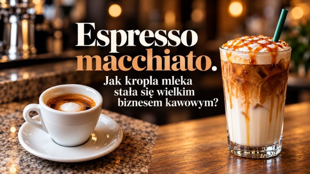 Espresso macchiato. Jak kropla mleka stała się wielkim biznesem kawowym?