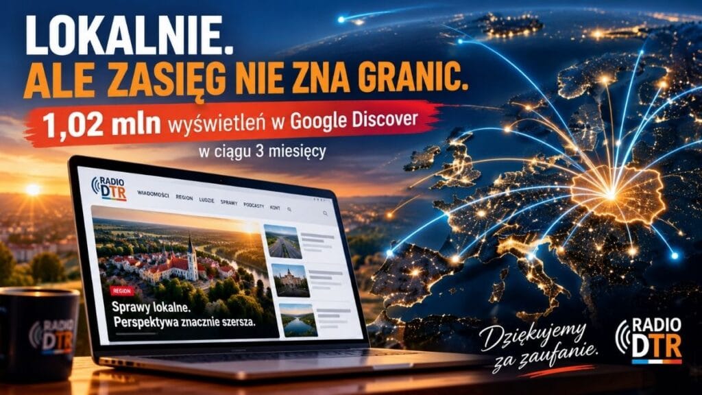 Radio DTR powstaje lokalnie. Ale jego czytelnicy są znacznie dalej