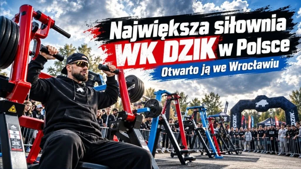 Siłownia za 1,45 mln zł przy Tarczyński Arenie. Wrocław otworzył największy DZIK GYM w Polsce