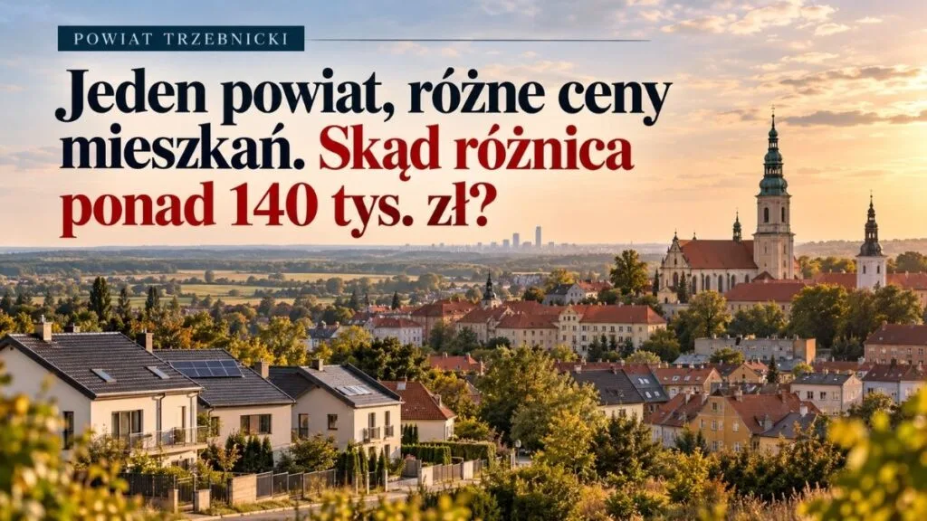 Jeden powiat, cztery różne ceny mieszkań. Dlaczego w Obornikach Śląskich metr kosztuje niemal 8 tys. zł, a w Prusicach niewiele ponad 5 tys.?