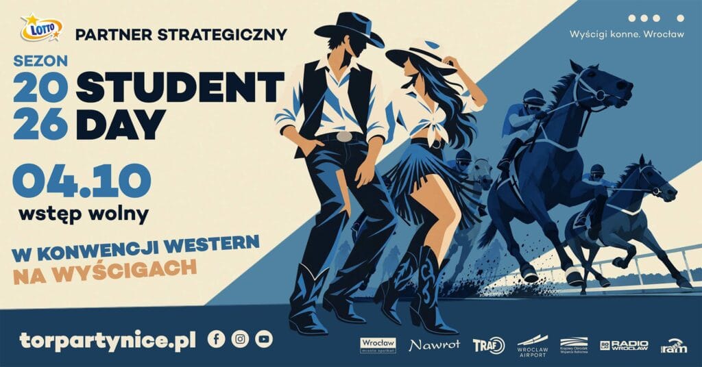 Student Day na Partynicach. Wyścigi konne, Dziki Zachód i studenckie miasteczko