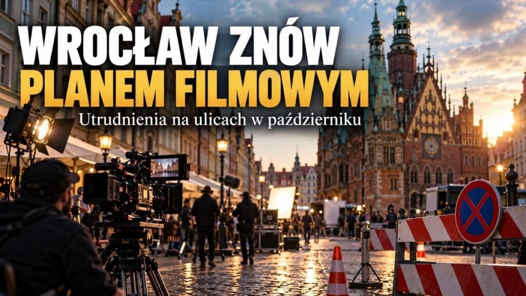 Wrocław znów stanie się planem filmowym. Dziewięć ulic z ograniczeniami, część całkowicie zamknięta
