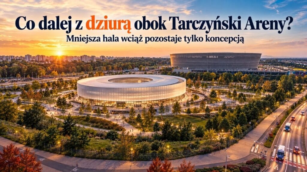 Hala za 900 mln zł zamiast „dziury” przy Tarczyński Arenie? Wrocław ma koncepcję, ale jeszcze nie decyzję