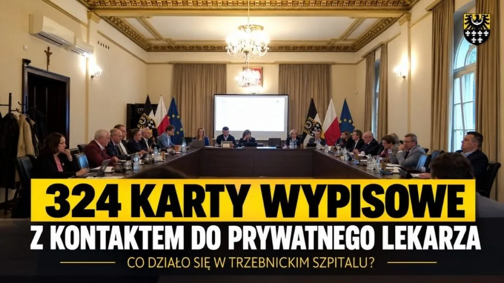 324 karty wypisowe z kontaktem do prywatnego rehabilitanta. Szpital w Trzebnicy pod lupą radnych