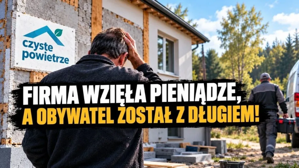 Firma wzięła pieniądze, obywatel został z długiem. Sejm zmienia zasady programu „Czyste Powietrze”