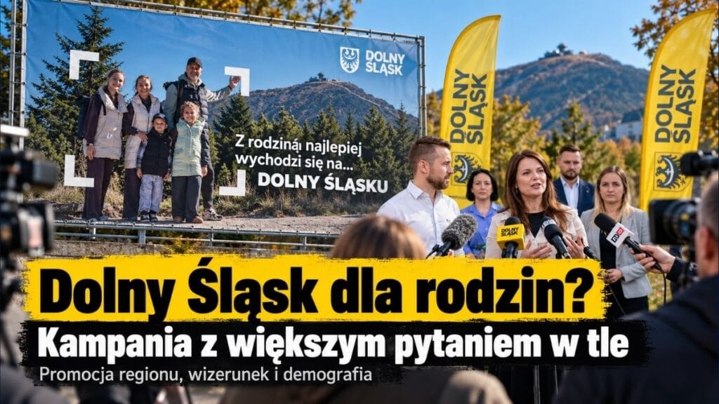 Dolny Śląsk chce być regionem dla rodzin. Za sympatycznym hasłem stoi znacznie poważniejszy problem