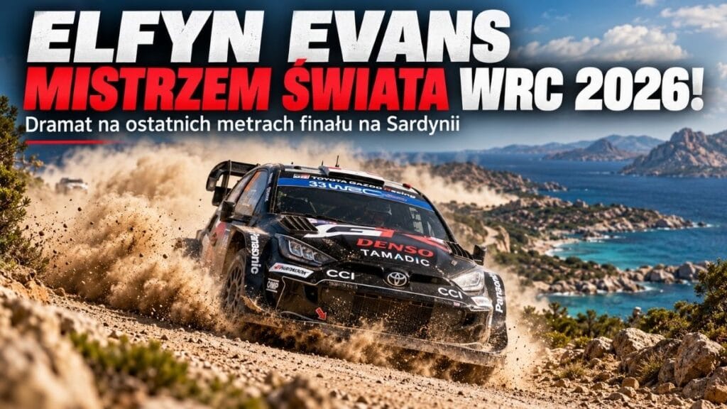 Evans mistrzem świata WRC po finale jak z filmu. Solberg wygrał Sardynię, ale stracił tytuł dwa zakręty przed metą