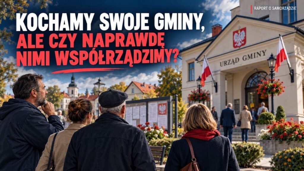Kochamy swoje gminy, ale czy naprawdę nimi współrządzimy? Polacy wybrali „gospodarza”, ale zgubili samorządność