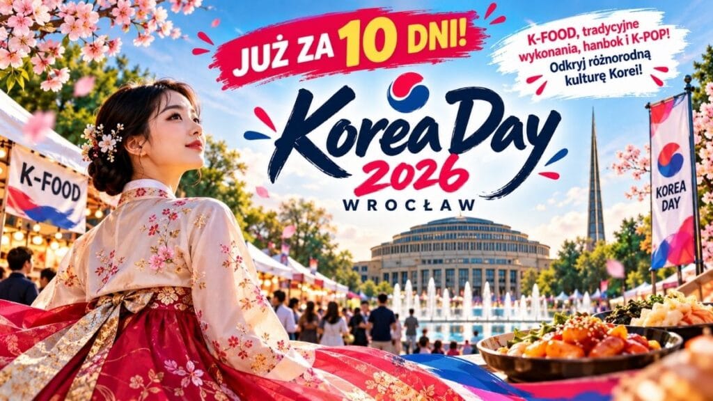 K-pop, hanbok i koreańskie smaki. Korea Day 2026 już 10 października we Wrocławiu