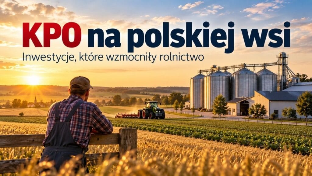 KPO na polskiej wsi. 10,3 mld zł w umowach, tysiące silosów i modernizacja gospodarstw