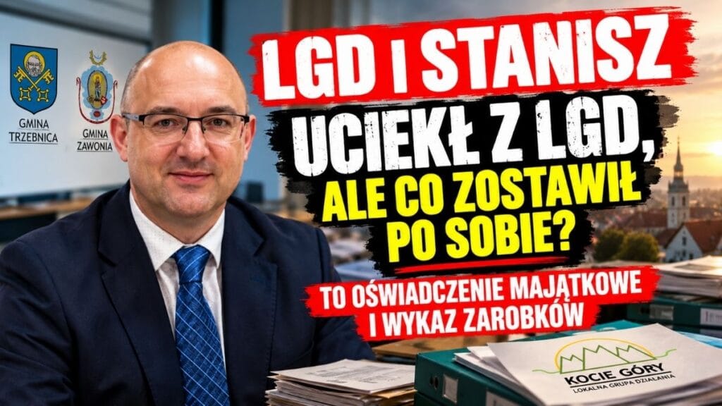 Odszedł z „Kocich Gór”. Zostały liczby. Ponad 109 tys. zł dochodu z LGD w jednym roku