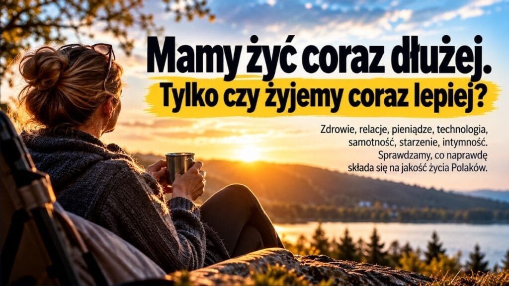 Mamy żyć coraz dłużej. Tylko czy żyjemy coraz lepiej?