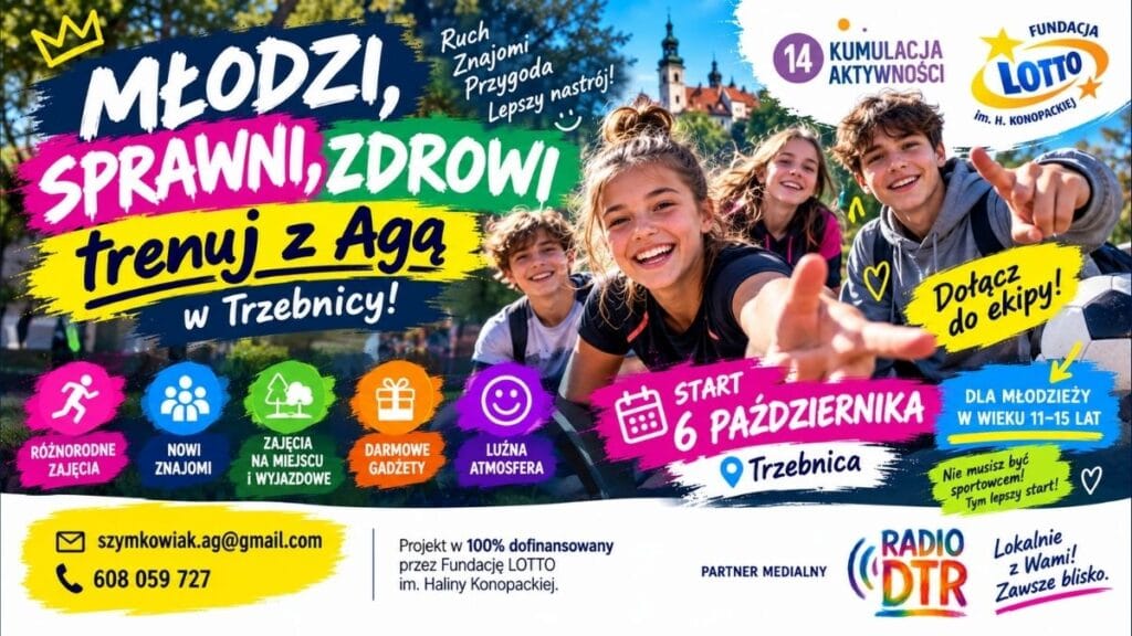 Nie musisz być sportowcem, żeby zacząć. „Trenuj z Agą” rusza już 6 października
