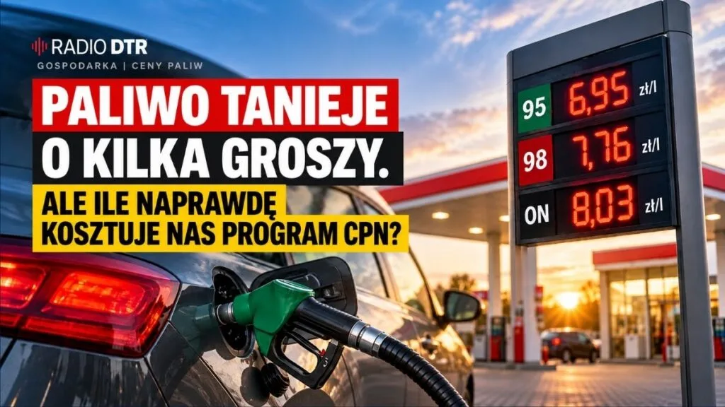 Paliwo tanieje, ale diesel wciąż powyżej 8 zł. Rząd wyznaczył nowe ceny na 16 października. Ile naprawdę oszczędzimy?