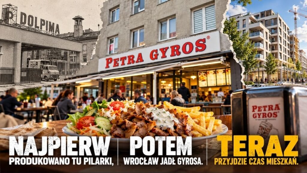 Najpierw produkowano tu pilarki, potem Wrocław jadł gyrosa. Legnicka 62 szykuje się do kolejnej zmiany