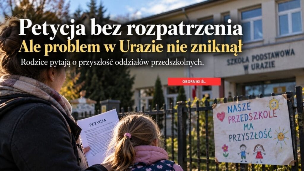 Petycja bez rozpatrzenia, ale problem nie zniknął. Uraz pokazuje, gdzie kończy się procedura, a zaczyna odpowiedzialność samorządu