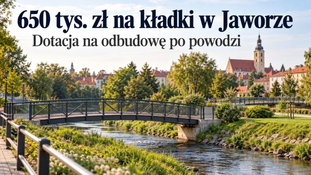650 tysięcy złotych na kładki w Jaworze. Pieniądze przyznane, ale kiedy mieszkańcy zobaczą efekty?