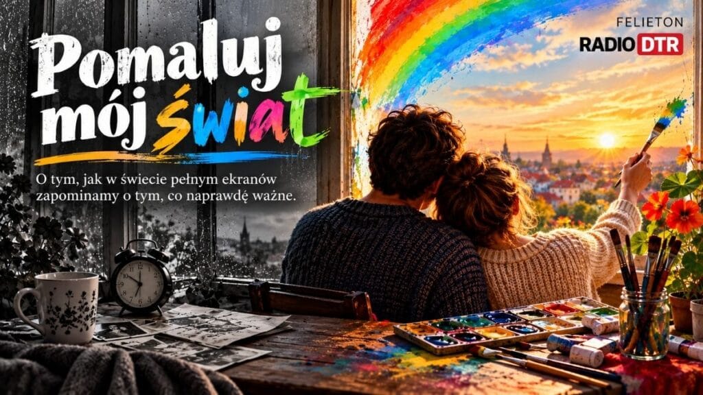 Pomaluj mój świat. Bo coraz częściej żyjemy obok siebie