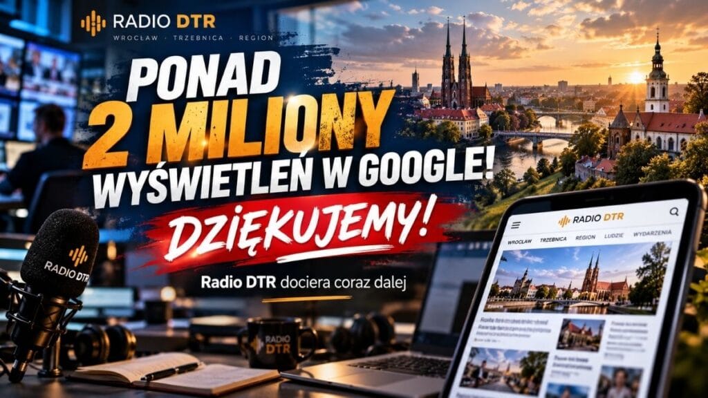 Ponad 2 miliony wyświetleń w Google. Radio DTR dociera coraz dalej