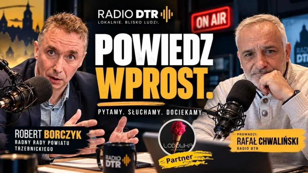 „Powiedz wprost”: Robert Borczyk o polityce, pieniądzach i przyszłości powiatu trzebnickiego