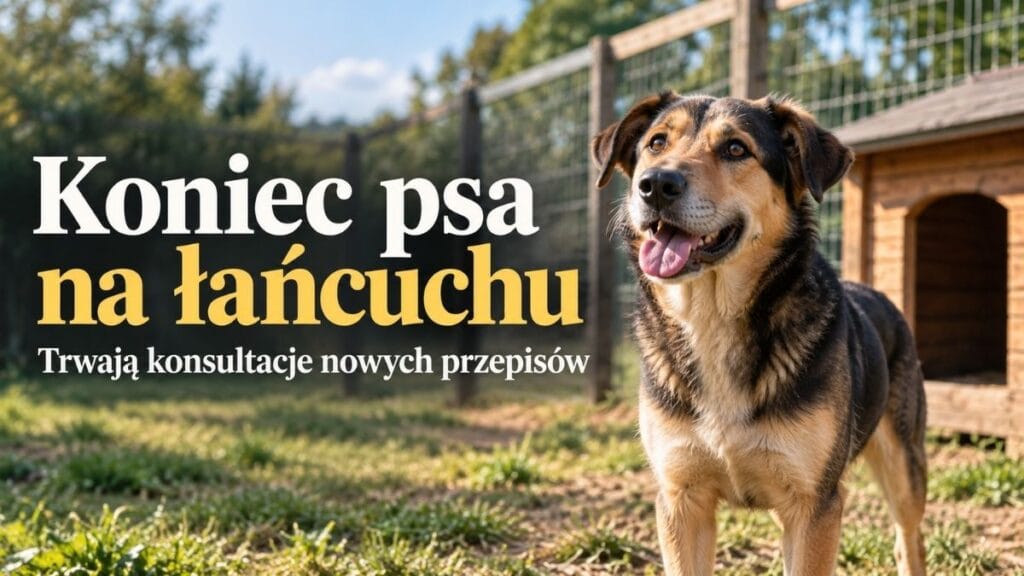 Koniec psa na łańcuchu. Ile metrów będzie musiał mieć kojec?