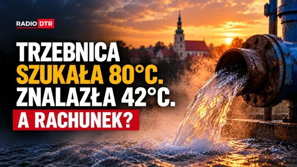 Trzebnica wierciła po 80 stopni. Znalazła 42. Po 52 latach wróciła do wód, które już znała