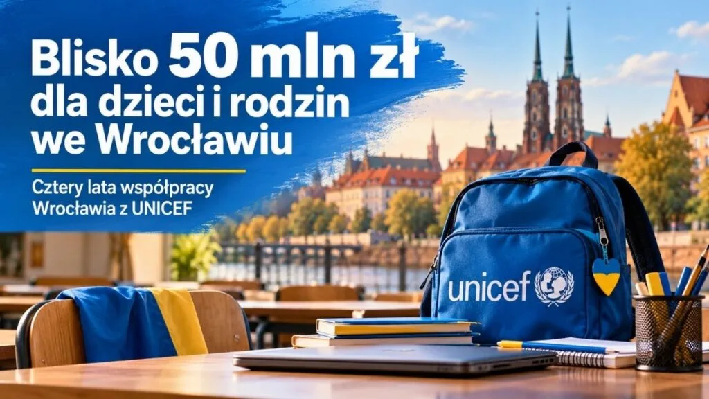 UNICEF kończy cztery lata współpracy z Wrocławiem. Zostaje sprzęt, gabinety i pytanie: co dalej?