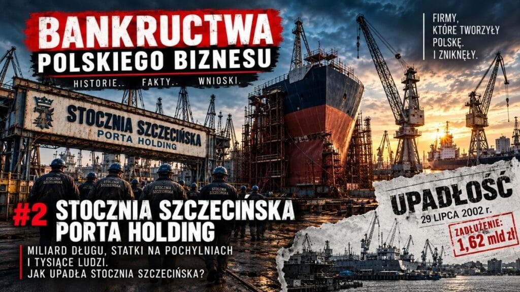Miliard długu, statki na pochylniach i tysiące ludzi. Jak upadła Stocznia Szczecińska Porta Holding
